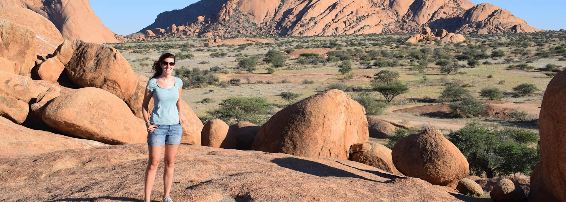 Harriet at Spitzkoppe Lodge