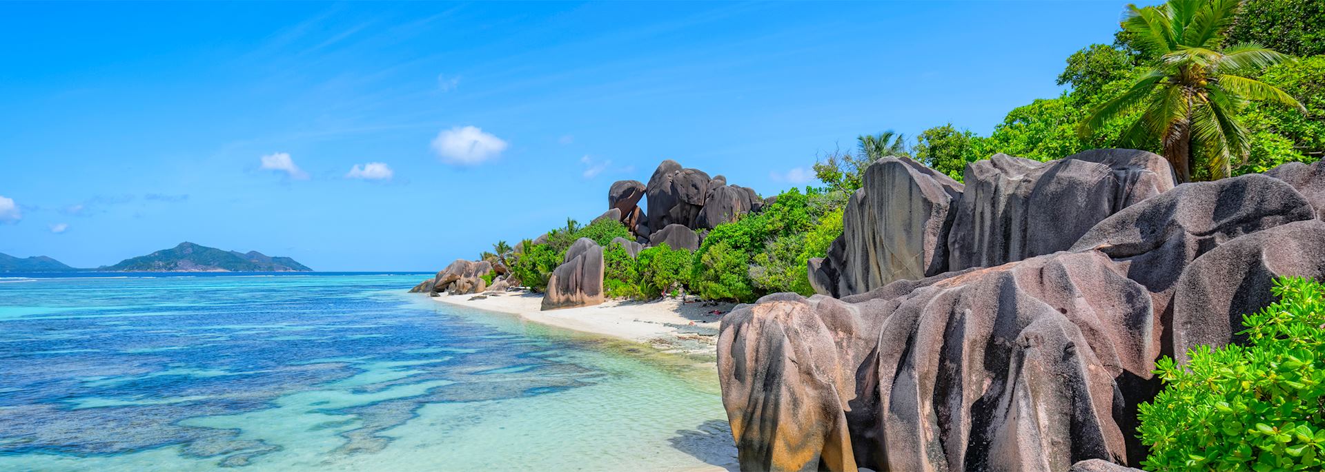 Beach on La Digue